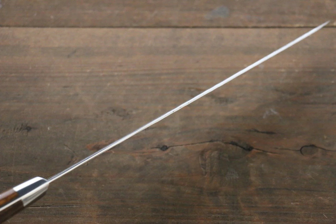 Sakai Takayuki VG10 33 ชั้น ดามัสกัส มีดเลาะเอ็น Sujihiki มีดทำครัวญี่ปุ่น 240mm ด้ามต้นไอรอนวูดทะเลทราย