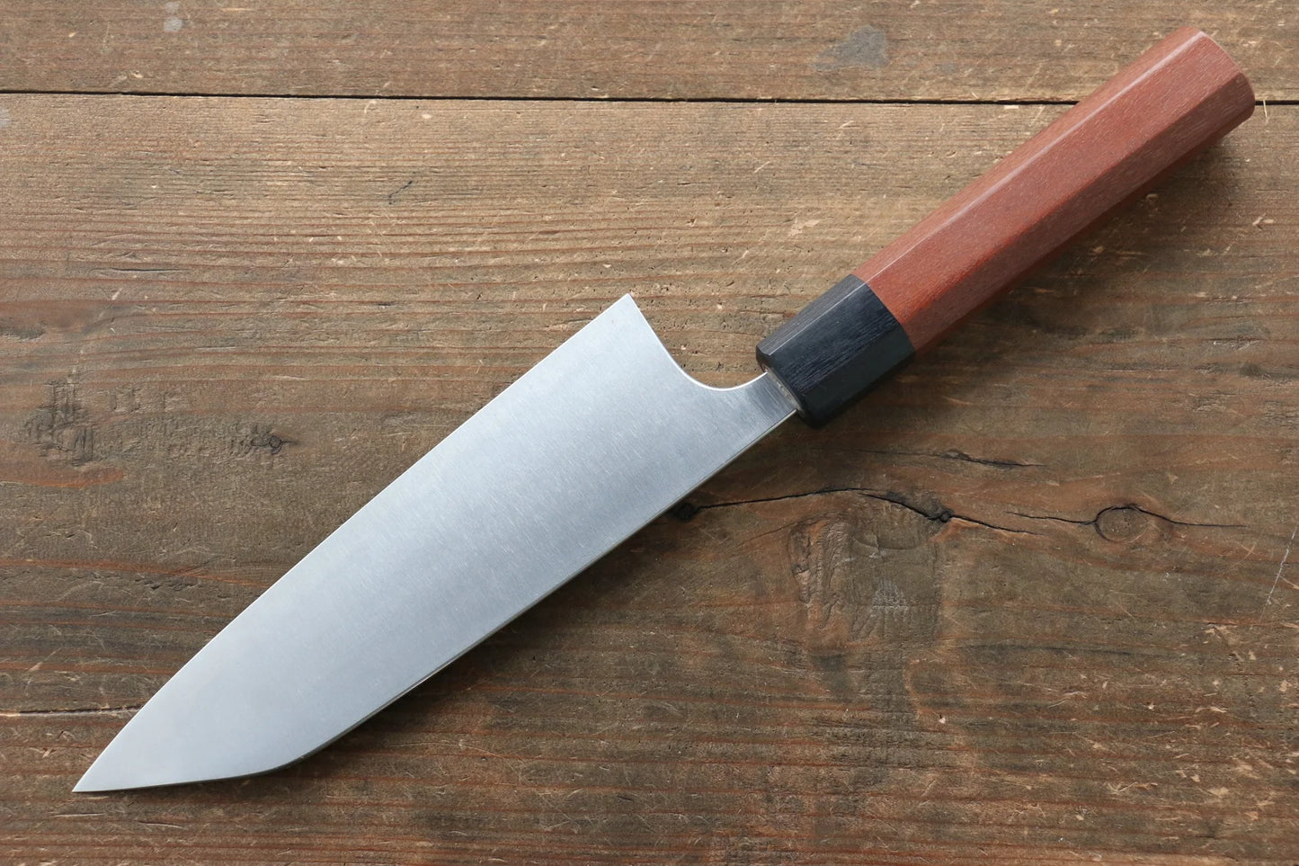 Shibata Takayuki Koutetsu Blue Super (บลูซุปเปอร์สตีล) มีด Santoku มีดทำครัวญี่ปุ่น 165mm ด้ามJura