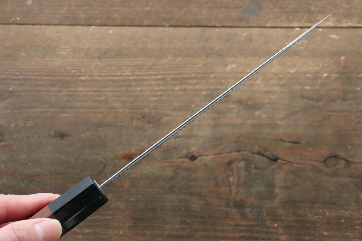 Shibata Takayuki Koutetsu Blue Super (บลูซุปเปอร์สตีล) มีด Santoku มีดทำครัวญี่ปุ่น 165mm ด้ามJura