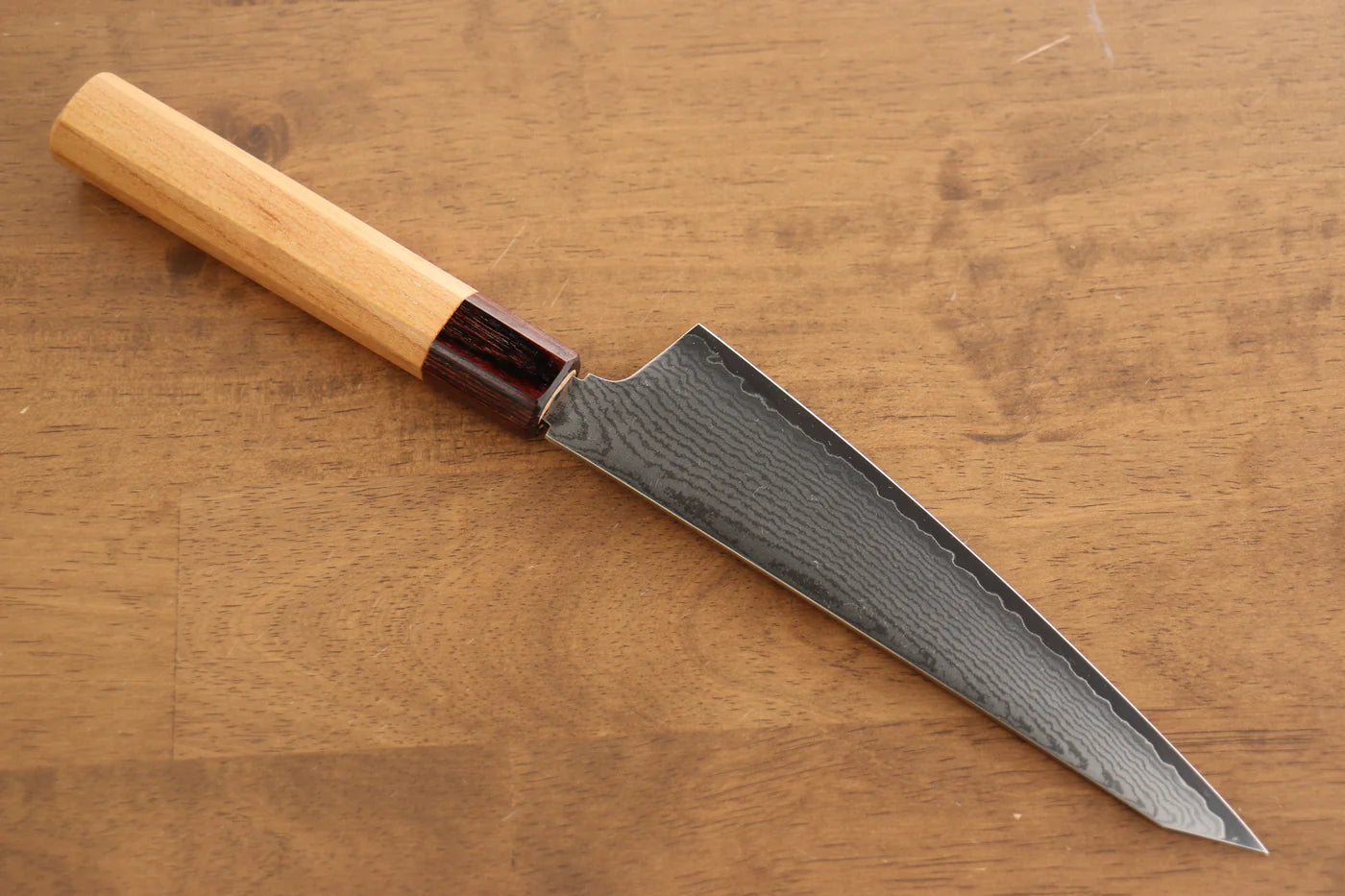Sakai Takayuki VG10 ดามัสกัส 33 ชั้น มีดเลาะกระดูก เลาะกางปลา Sabaki มีดทำครัวญี่ปุ่น 180mm ด้ามต้นเซลโคว่าญี่ปุ่น (Japanese Elm)