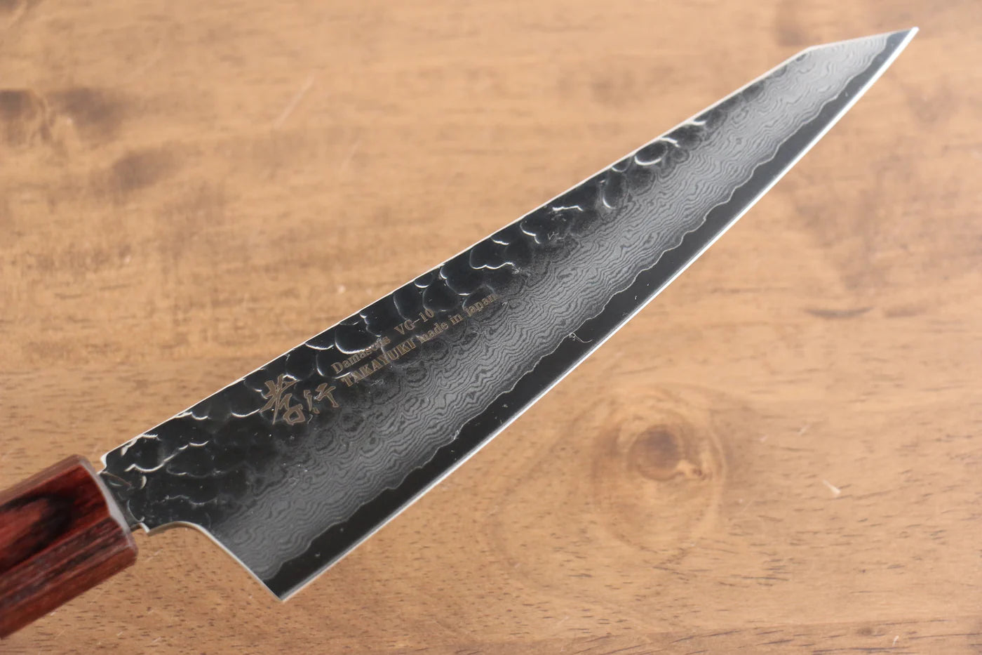 Sakai Takayuki VG10 ดามัสกัส 33 ชั้น มีดเลาะกระดูก เลาะกางปลา Sabaki มีดทำครัวญี่ปุ่น 180mm ด้ามต้นเซลโคว่าญี่ปุ่น (Japanese Elm)