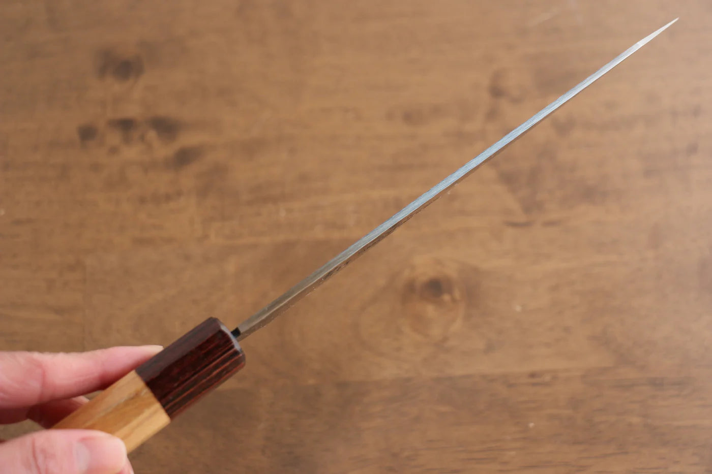 Sakai Takayuki VG10 ดามัสกัส 33 ชั้น มีดเลาะกระดูก เลาะกางปลา Sabaki มีดทำครัวญี่ปุ่น 180mm ด้ามต้นเซลโคว่าญี่ปุ่น (Japanese Elm)