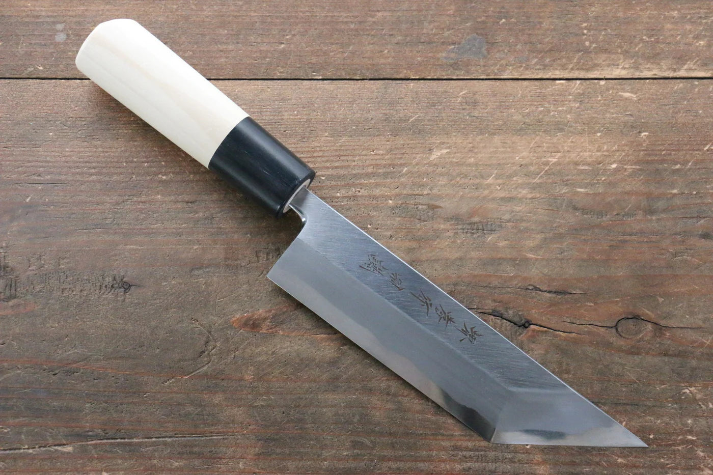 Sakai Takayuki White Steel (เหล็กกล้าขาว) No.2 มีดสำหรับปลาไหลอุนางิ มีดทำครัวญี่ปุ่น 150mm