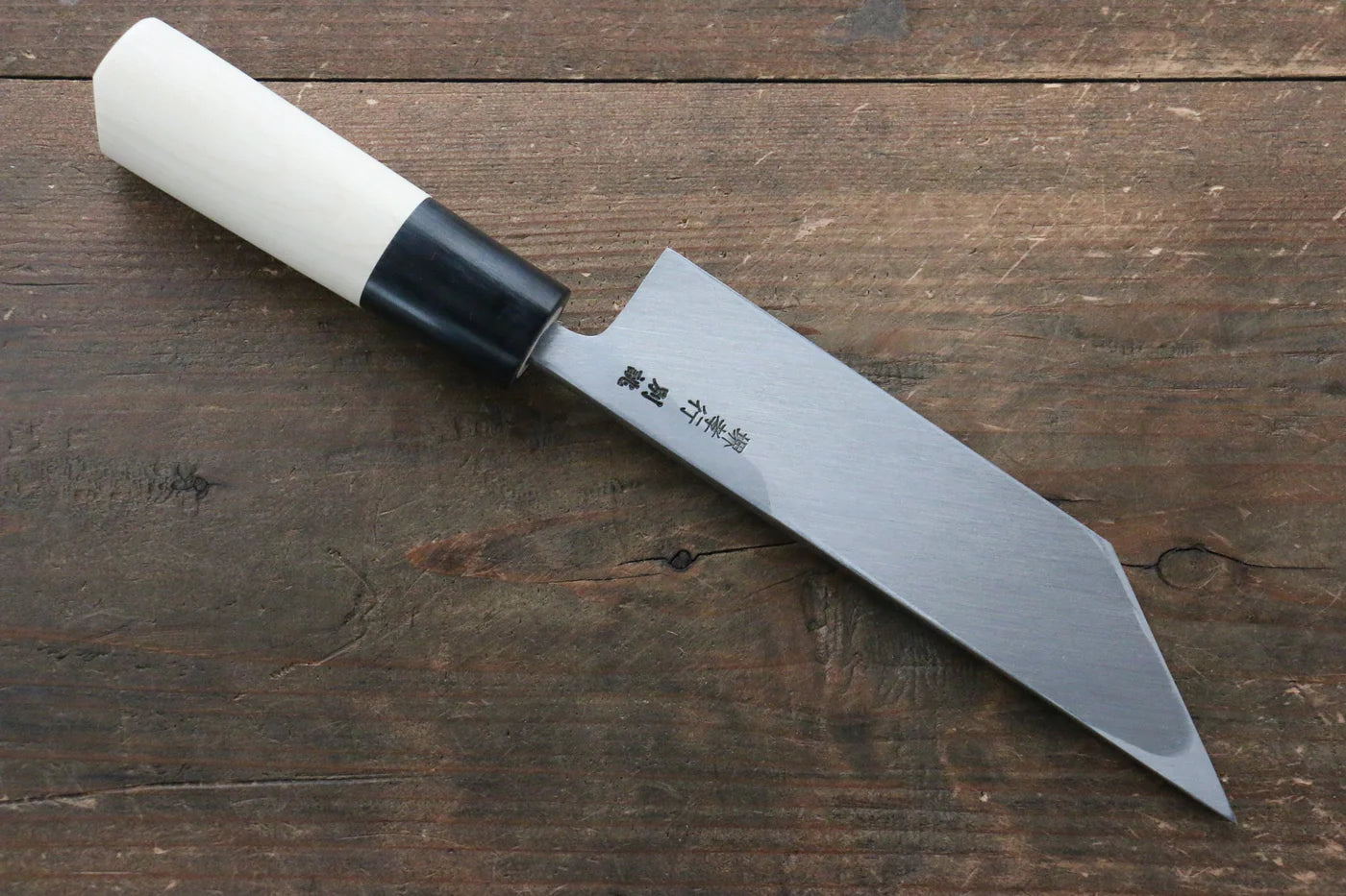 Sakai Takayuki White Steel (เหล็กกล้าขาว) No.2 มีดสำหรับปลาไหลอุนางิ มีดทำครัวญี่ปุ่น 150mm