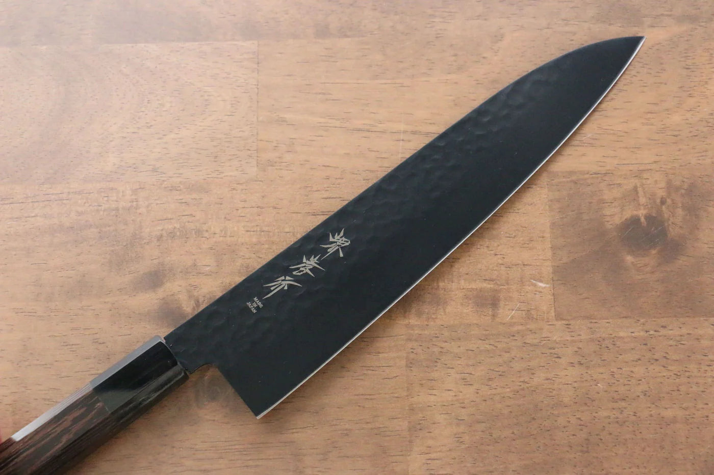 Sakai Takayuki Kurokage VG10 ลายค้อนตี เคลือบเทฟลอน มีดกิวโตะ Gyuto มีดทำครัวญี่ปุ่น 240mm ด้ามไม้เวงเก้
