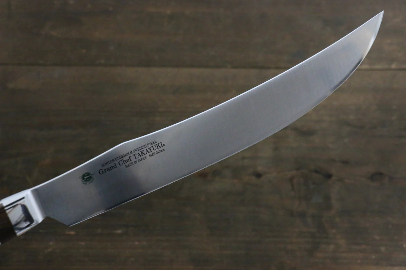 Sakai Takayuki สเเตนเลส มีดเเกะสลัก มีดทำครัวญี่ปุ่น 240mm