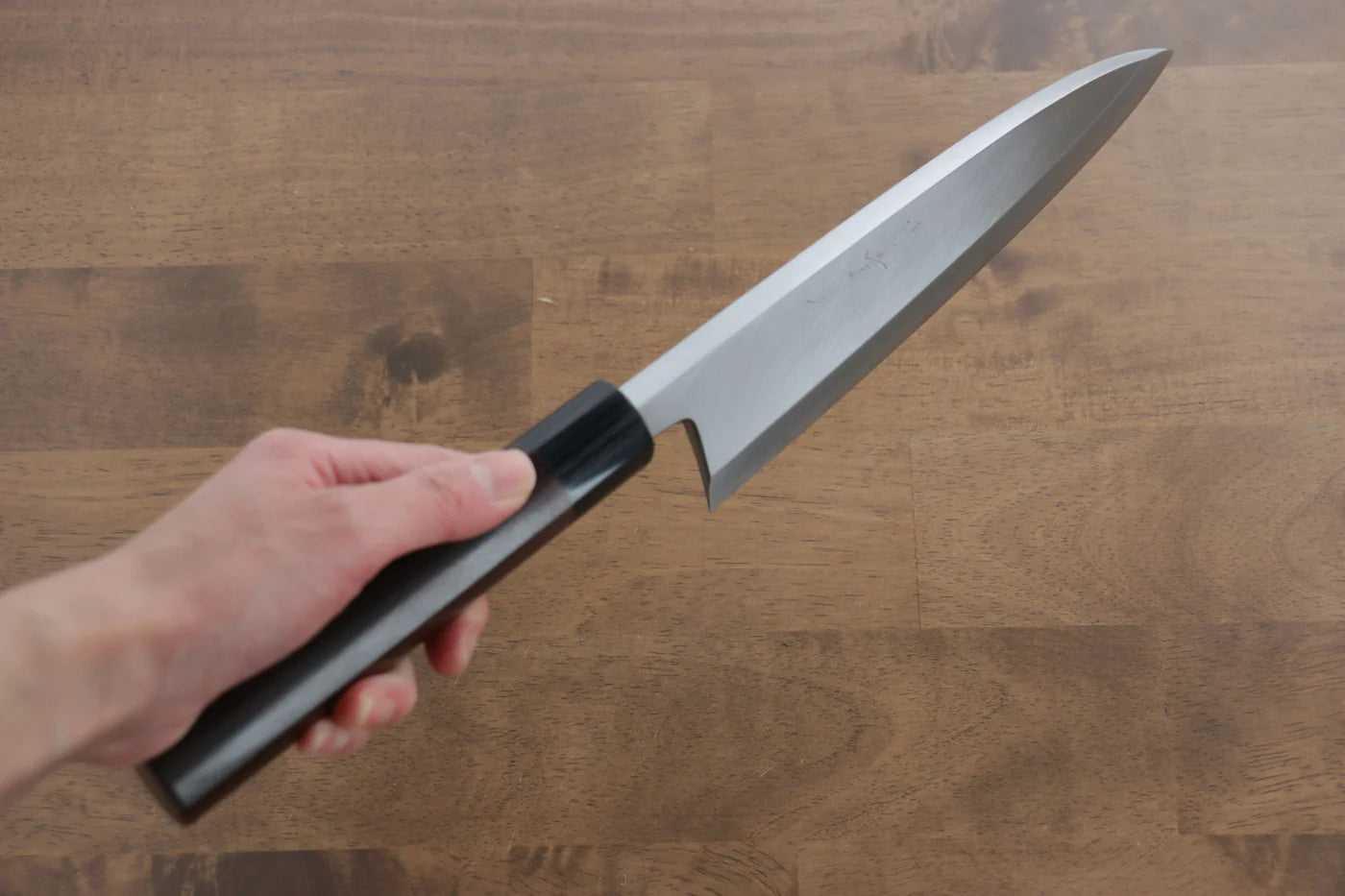 Jikko White Steel (เหล็กกล้าขาว) No.2 มีด Deba มีดทำครัวญี่ปุ่น 210mm ด้ามไม้พะยูง