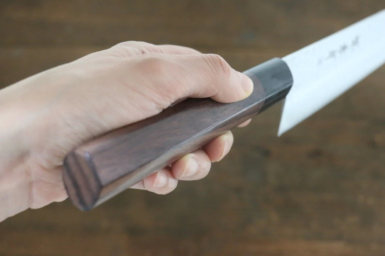 Sakai Takayuki AUS10 ดามัสกัส 45 ชั้น มีดกิวโตะ Gyuto มีดทำครัวญี่ปุ่น 240mm ด้ามไม้พะยูง