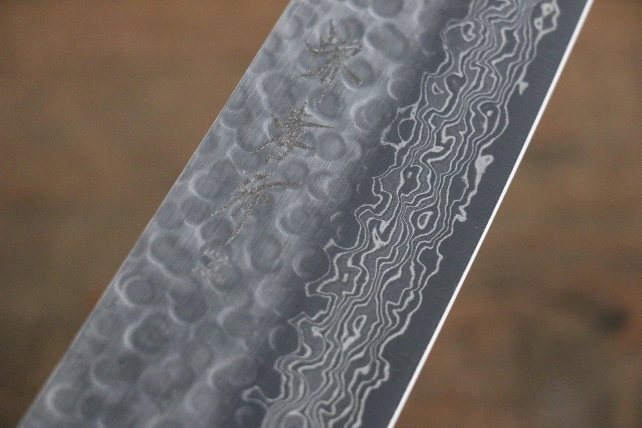 Sakai Takayuki AUS10 ดามัสกัส 45 ชั้น มีดกิวโตะ Gyuto มีดทำครัวญี่ปุ่น 240mm ด้ามไม้พะยูง