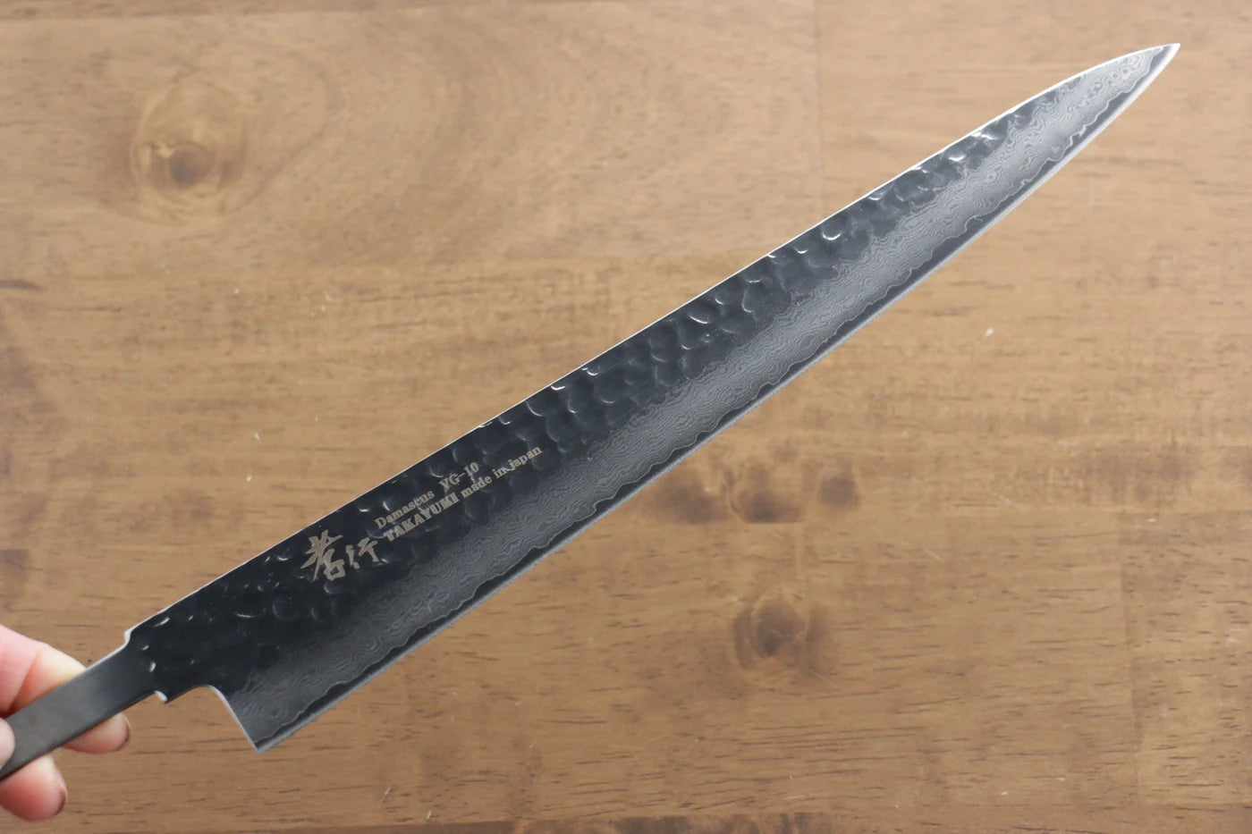 Sakai Takayuki VG10 ดามัสกัส 33 ชั้น มีดเลาะเอ็น Sujihiki มีดทำครัวญี่ปุ่น 240mm