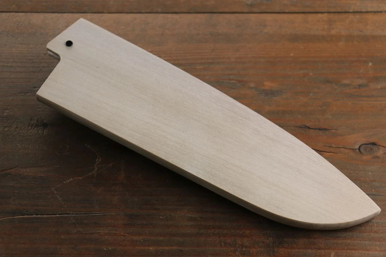 ไม้เเมกโนเลีย ฝัก (ปลอก) มีด มีด Santoku ไม้อัด 180mm