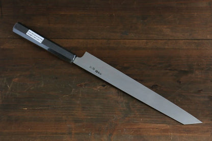 Sakai Takayuki Byakko White Steel (เหล็กกล้าขาว) No.1 มีด Kiritsuke Yanagiba มีดทำครัวญี่ปุ่น 300mm ด้ามไม้มะเกลือ มีฝัก (ปลอก) มีด