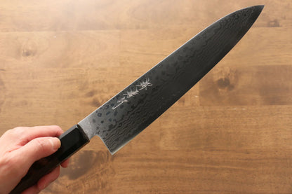 Sakai Takayuki Galaxy ZA-18 ดามัสกัส มีดกิวโตะ Gyuto มีดทำครัวญี่ปุ่น 210mm ด้ามไม้เวงเก้