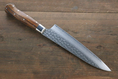 Sakai Takayuki VG10 33 ชั้น ดามัสกัส มีดกิวโตะ Gyuto มีดทำครัวญี่ปุ่น 180mm ด้ามต้นไอรอนวูดทะเลทราย