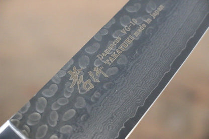 Sakai Takayuki VG10 33 ชั้น ดามัสกัส มีดกิวโตะ Gyuto มีดทำครัวญี่ปุ่น 180mm ด้ามต้นไอรอนวูดทะเลทราย