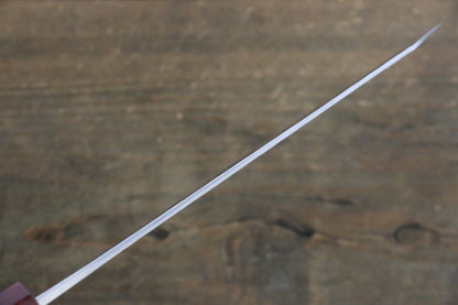 Yoshimi Kato Silver Steel No.3 (เหล็กเงิน No.3) ลายค้อนตี มีดสำหรับการใช้งานได้ทั่วไป Bunka มีดทำครัวญี่ปุ่น 165mm ด้ามฮอนดูรัสแดง