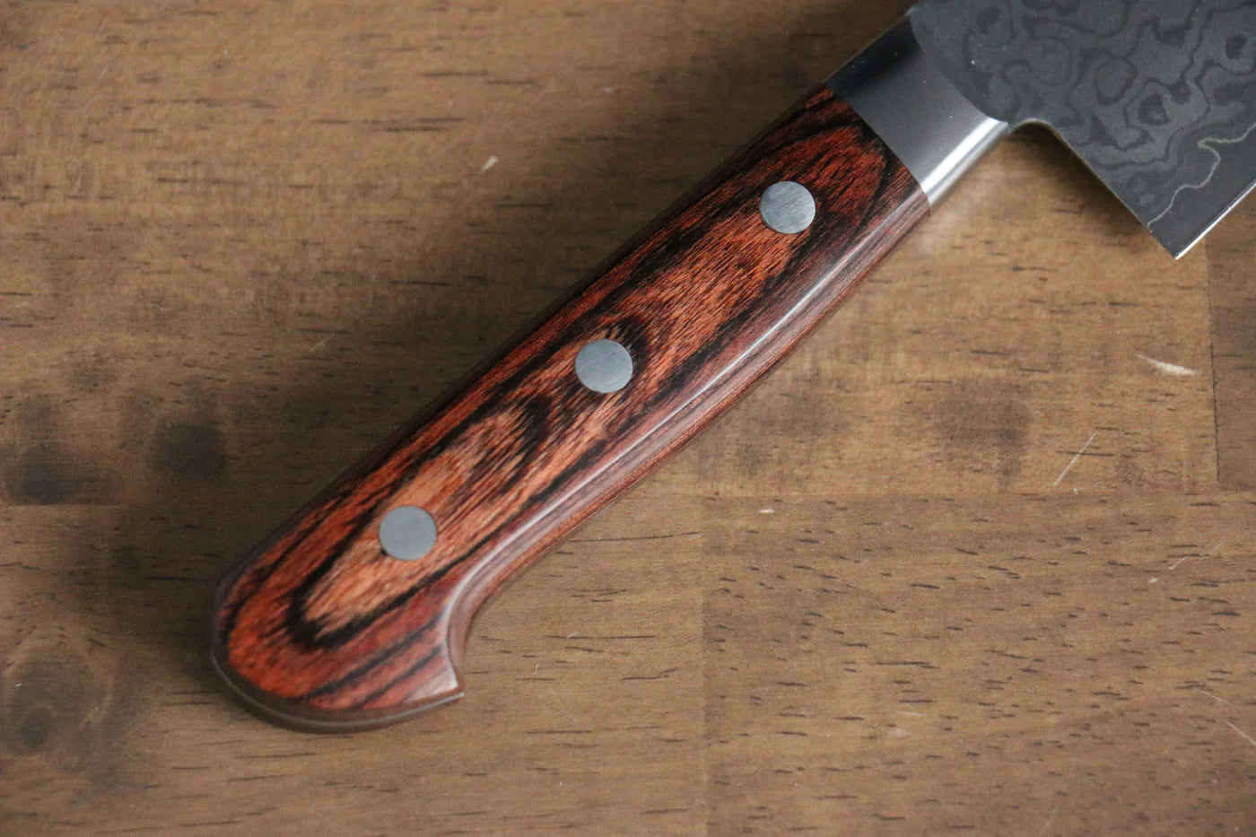 Sakai Takayuki VG10 ดามัสกัส 17 ชั้น ขัดขึ้นเงากระจก มีดกิวโตะ Gyuto มีดทำครัวญี่ปุ่น 210mm