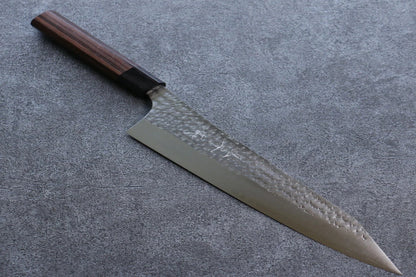 Yu Kurosaki Senko Ei R2/SG2 ลายค้อนตี มีดกิวโตะ Gyuto มีดทำครัวญี่ปุ่น 240mm ด้ามไม้โรสวู๊ด