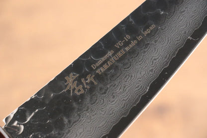 Sakai Takayuki VG10 ดามัสกัส 33 ชั้น มีดเลาะกระดูก เลาะกางปลา Sabaki มีดทำครัวญี่ปุ่น 180mm ด้ามต้นเซลโคว่าญี่ปุ่น (Japanese Elm)