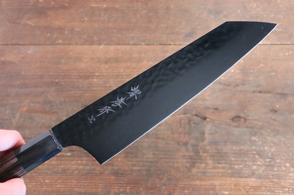 Sakai Takayuki Kurokage VG10 ลายค้อนตี เคลือบเทฟลอน มีด Kengata Gyuto มีดทำครัวญี่ปุ่น 190mm ด้ามไม้เวงเก้