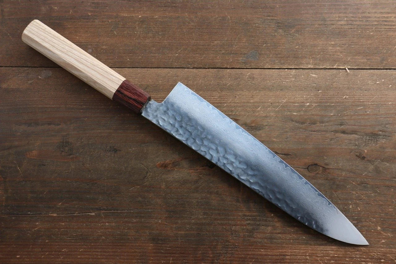 Sakai Takayuki VG10 ดามัสกัส 33 ชั้น มีดกิวโตะ Gyuto มีดทำครัวญี่ปุ่น 240mm ด้ามต้นเซลโคว่าญี่ปุ่น (Japanese Elm)