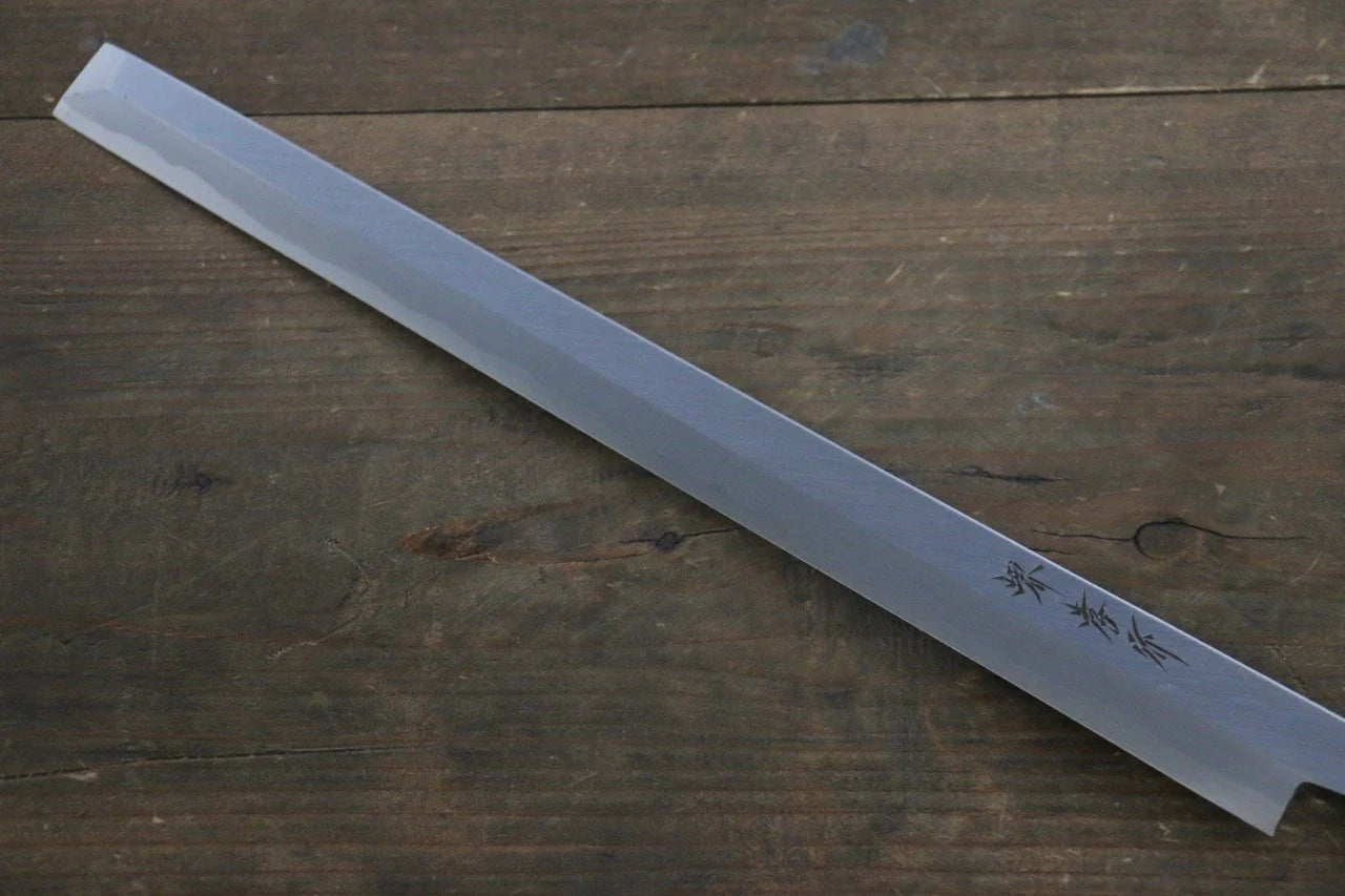 Sakai Takayuki [Left Handed] Kasumitogi White Steel (เหล็กกล้าขาว) มีดหั่นปลาหมึกทาโกะ มีดทำครัวญี่ปุ่น ด้ามต้นเเมกโนเลีย