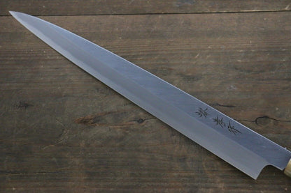 Sakai Takayuki [Left Handed] Kasumitogi White Steel (เหล็กกล้าขาว) มีด Fuguhiki มีดทำครัวญี่ปุ่น