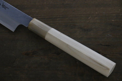 Sakai Takayuki [Left Handed] Kasumitogi White Steel (เหล็กกล้าขาว) มีด Fuguhiki มีดทำครัวญี่ปุ่น