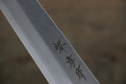 Sakai Takayuki [Left Handed] Kasumitogi White Steel (เหล็กกล้าขาว) มีด Fuguhiki มีดทำครัวญี่ปุ่น