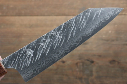 Yu Kurosaki Fujin VG10 ลายค้อนตี มีดสำหรับการใช้งานได้ทั่วไป Bunka มีดทำครัวญี่ปุ่น 165mm