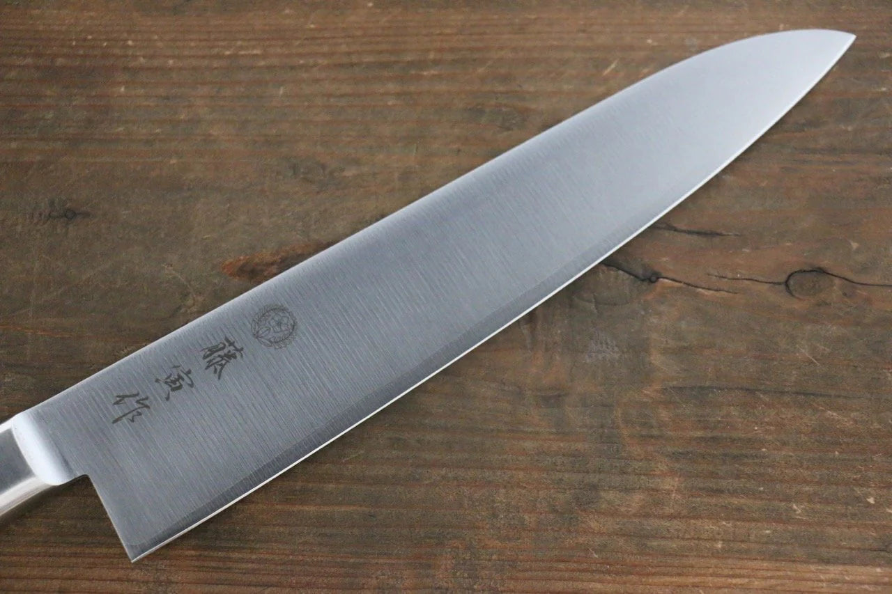 Tojiro (Fujitora) เหล็กกล้าผสม DP โคบอลด์ มีดกิวโตะ Gyuto มีดทำครัวญี่ปุ่น 240mm ด้ามไม้ Pakka wood