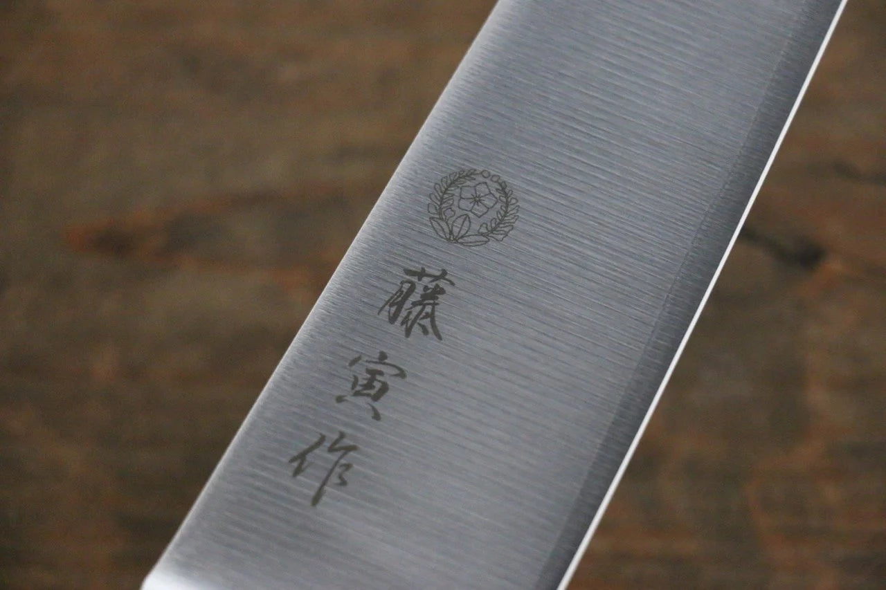 Tojiro (Fujitora) เหล็กกล้าผสม DP โคบอลด์ มีดกิวโตะ Gyuto มีดทำครัวญี่ปุ่น 240mm ด้ามไม้ Pakka wood
