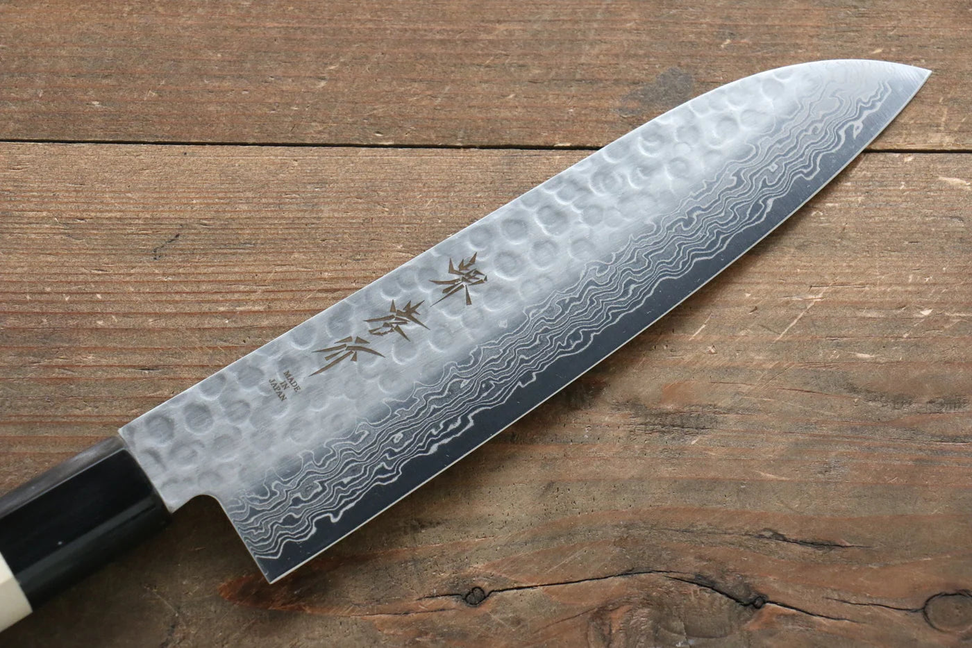 Sakai Takayuki AUS10 ดามัสกัส 45 ชั้น มีด Santoku มีดทำครัวญี่ปุ่น 180mm ด้ามต้นเเมกโนเลีย