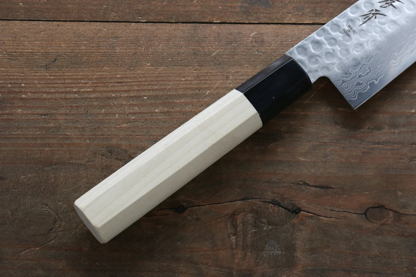 Sakai Takayuki AUS10 ดามัสกัส 45 ชั้น มีด Santoku มีดทำครัวญี่ปุ่น 180mm ด้ามต้นเเมกโนเลีย
