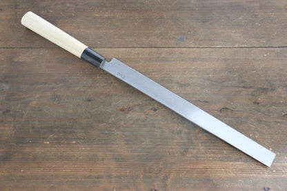 Sakai Takayuki Kasumitogi White Steel (เหล็กกล้าขาว) มีดหั่นปลาหมึกทาโกะ มีดทำครัวญี่ปุ่น