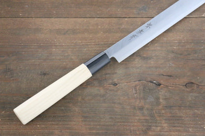 Sakai Takayuki Kasumitogi White Steel (เหล็กกล้าขาว) มีดหั่นปลาหมึกทาโกะ มีดทำครัวญี่ปุ่น