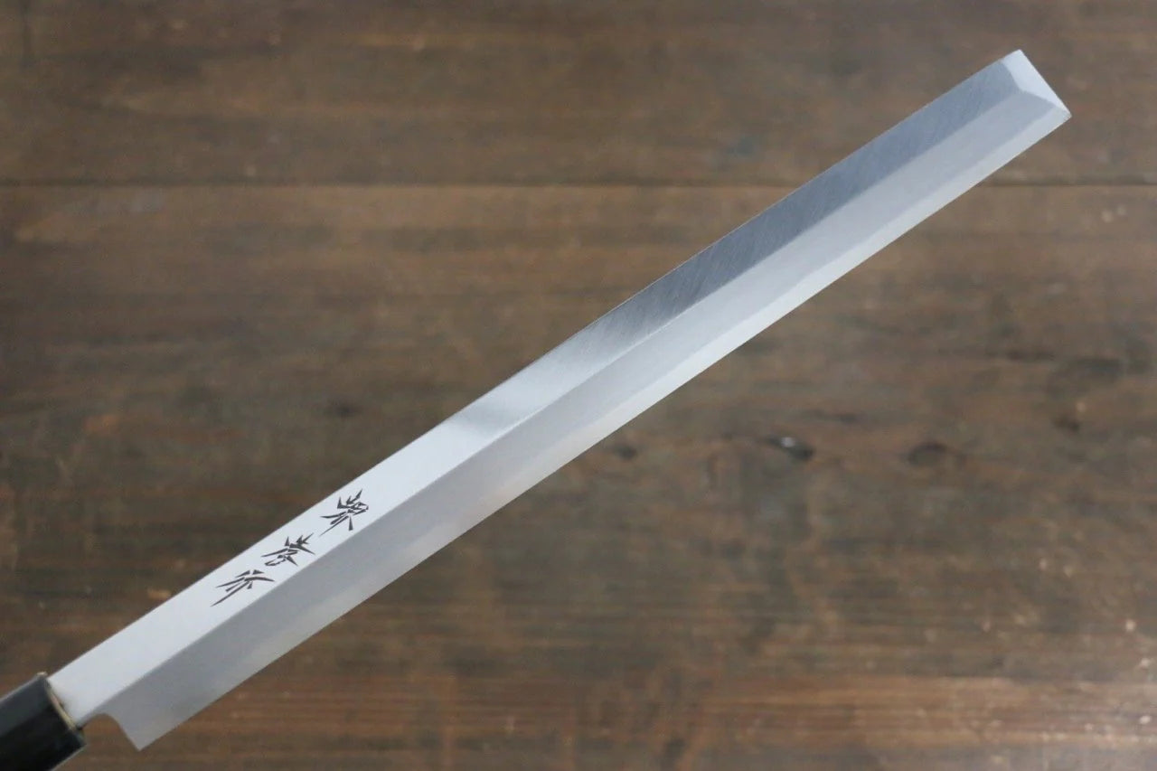 Sakai Takayuki Kasumitogi White Steel (เหล็กกล้าขาว) มีดหั่นปลาหมึกทาโกะ มีดทำครัวญี่ปุ่น
