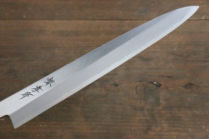 Sakai Takayuki Kasumitogi White Steel (เหล็กกล้าขาว) มีด Yanagiba มีดทำครัวญี่ปุ่น ด้ามต้นเเมกโนเลีย