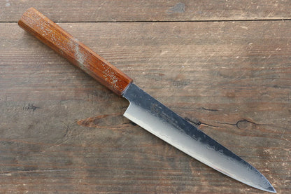 Sakai Takayuki VG10 ดามัสกัส 33 ชั้น มีดขนาดเล็ก  Petty มีดทำครัวญี่ปุ่น 150mm ด้ามไม้โอ๊กเคลือบ (Seiren)