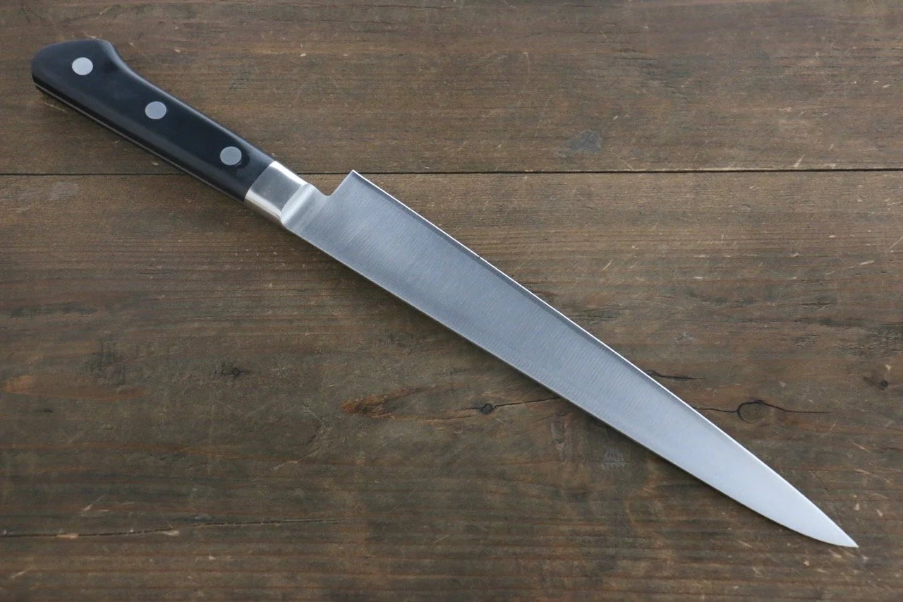 Tojiro (Fujitora) เหล็กกล้าผสม DP โคบอลด์ มีดเลาะเอ็น Sujihiki มีดทำครัวญี่ปุ่น 240mm ด้ามไม้ Pakka wood