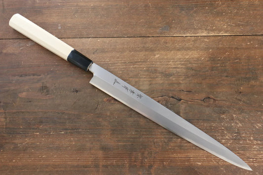 Sakai Takayuki Chef Series Silver Steel No.3 (เหล็กเงิน No.3) มีด Fuguhiki มีดทำครัวญี่ปุ่น 270mm ด้ามต้นเเมกโนเลีย
