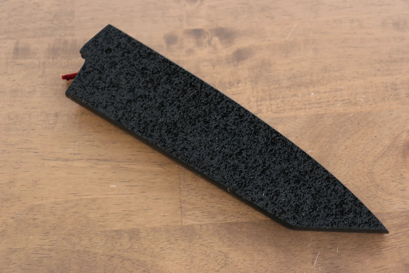 ZUIUN ลายหินสีดำ ไม้เเมกโนเลีย ฝัก (ปลอก) มีด มีด Kiritsuke Santoku ไม้อัด 180mm