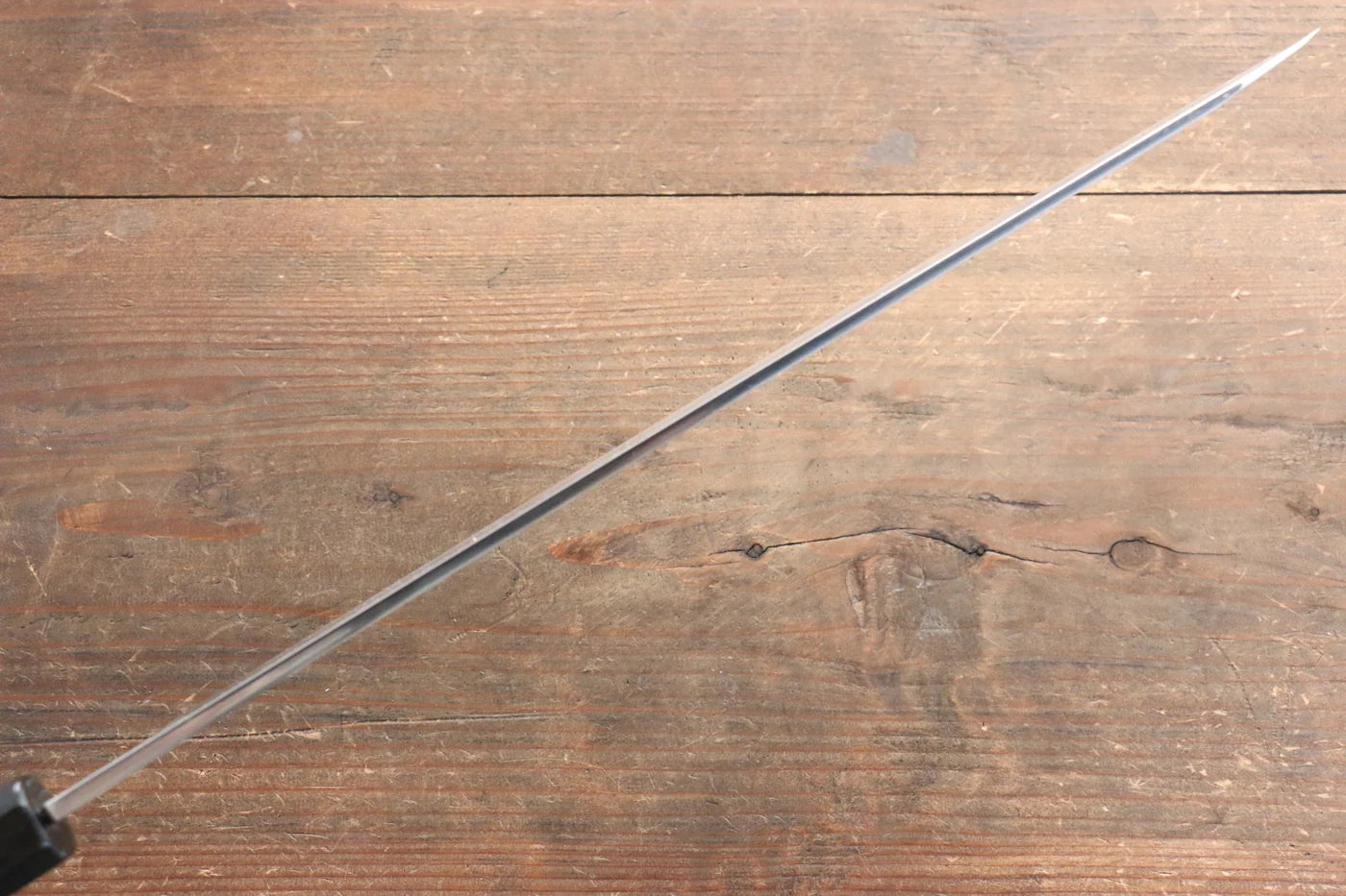 Sakai Takayuki Chef Series Hien Silver Steel No.3 (เหล็กเงิน No.3) มีด Kengata Yanagiba มีดทำครัวญี่ปุ่น 300mm ด้ามไม้มะเกลือ