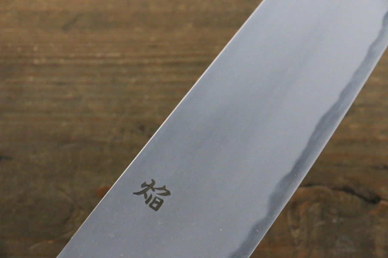 Sakai Takayuki Homura Kogetsu Blue Steel (บลูสตีล) No.2 มีดกิวโตะ Gyuto มีดทำครัวญี่ปุ่น 240mm ต้นสนยูด้าม