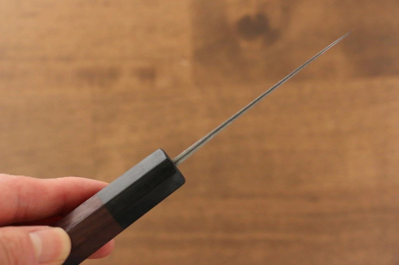 Masakage Kumo VG10 ดามัสกัส มีดขนาดเล็ก  Petty มีดทำครัวญี่ปุ่น 80mm ไม้พะยูงด้าม