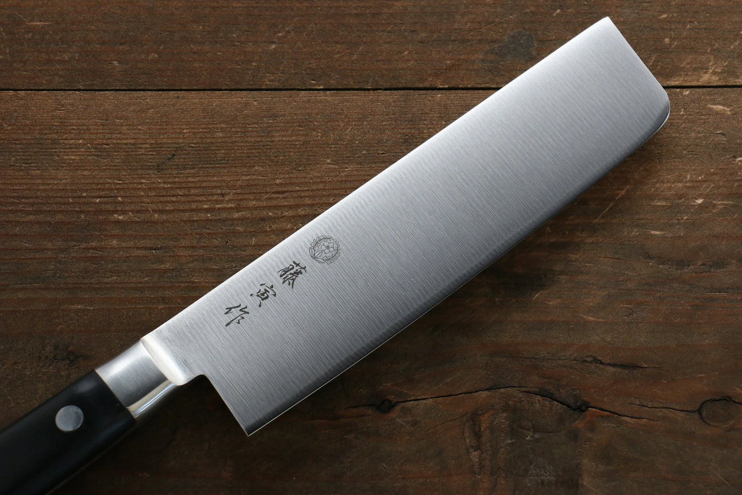 Tojiro (Fujitora) เหล็กกล้าผสม DP โคบอลด์ มีด Usuba มีดทำครัวญี่ปุ่น 165mm ด้ามไม้ Pakka wood