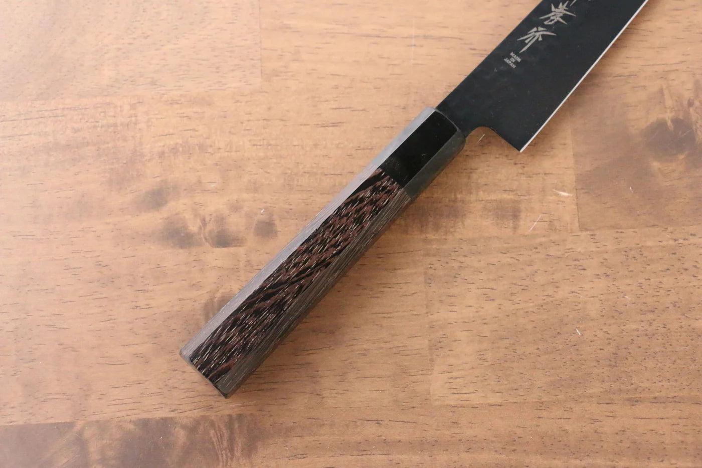 Sakai Takayuki Kurokage VG10 ลายค้อนตี เคลือบเทฟลอน มีดเลาะเอ็น Sujihiki มีดทำครัวญี่ปุ่น 240mm ด้ามไม้เวงเก้