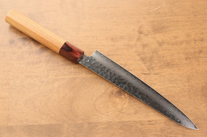 Sakai Takayuki VG10 ดามัสกัส 33 ชั้น มีดขนาดเล็ก  Petty มีดทำครัวญี่ปุ่น 180mm ด้ามต้นเซลโคว่าญี่ปุ่น (Japanese Elm)