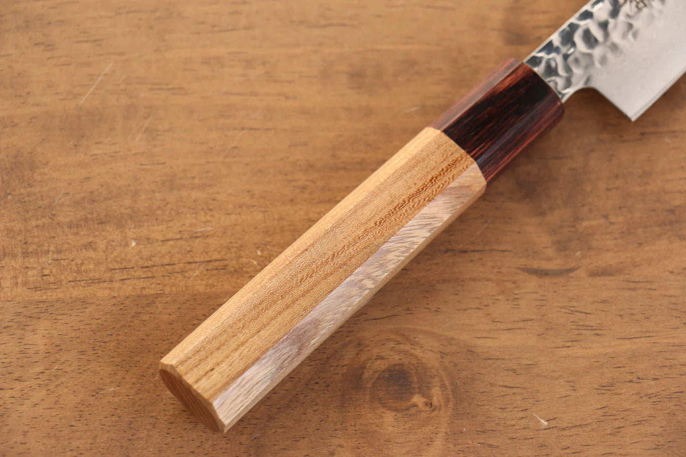 Sakai Takayuki VG10 ดามัสกัส 33 ชั้น มีดขนาดเล็ก  Petty มีดทำครัวญี่ปุ่น 180mm ด้ามต้นเซลโคว่าญี่ปุ่น (Japanese Elm)