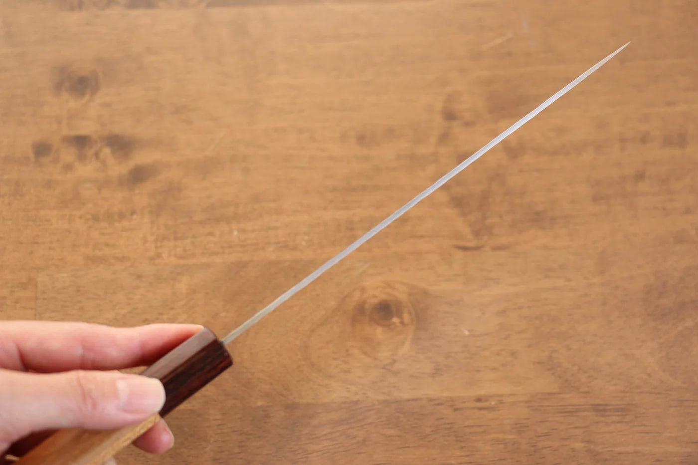 Sakai Takayuki VG10 ดามัสกัส 33 ชั้น มีดขนาดเล็ก  Petty มีดทำครัวญี่ปุ่น 180mm ด้ามต้นเซลโคว่าญี่ปุ่น (Japanese Elm)